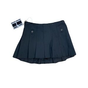Fight club Black Pleated Mini Skirt - Classic Women's Skirt